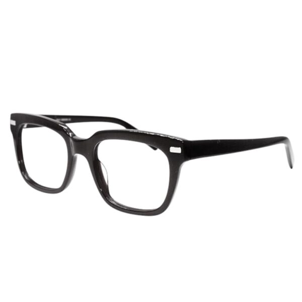 Square Black Eyeglass Frame named Parker