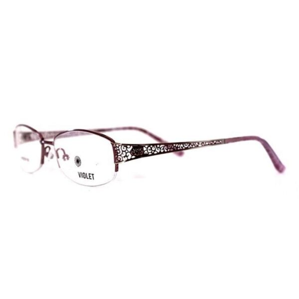Pink Metal Eyeglass Frame named Rebecca