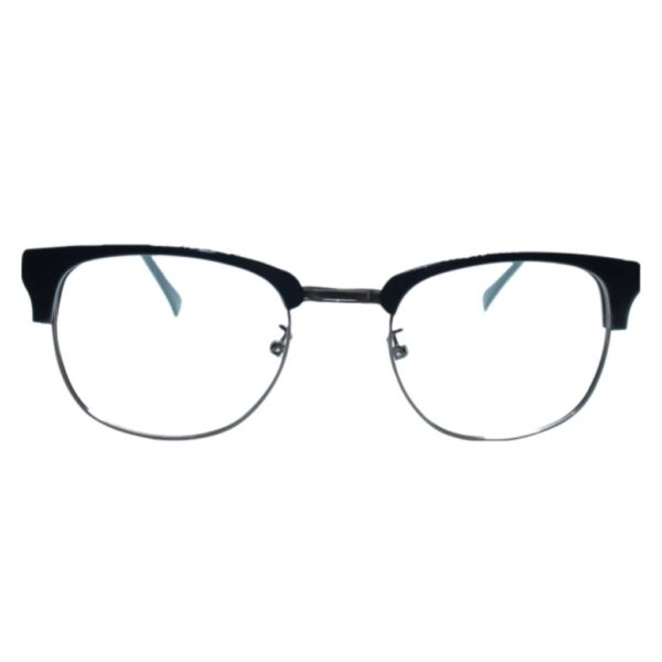Clubmaster Eyeglass Frame Black named Max