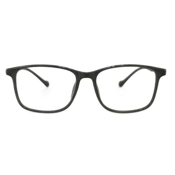 Eyeglasses named Bailey Square in black- Violet Eyewear